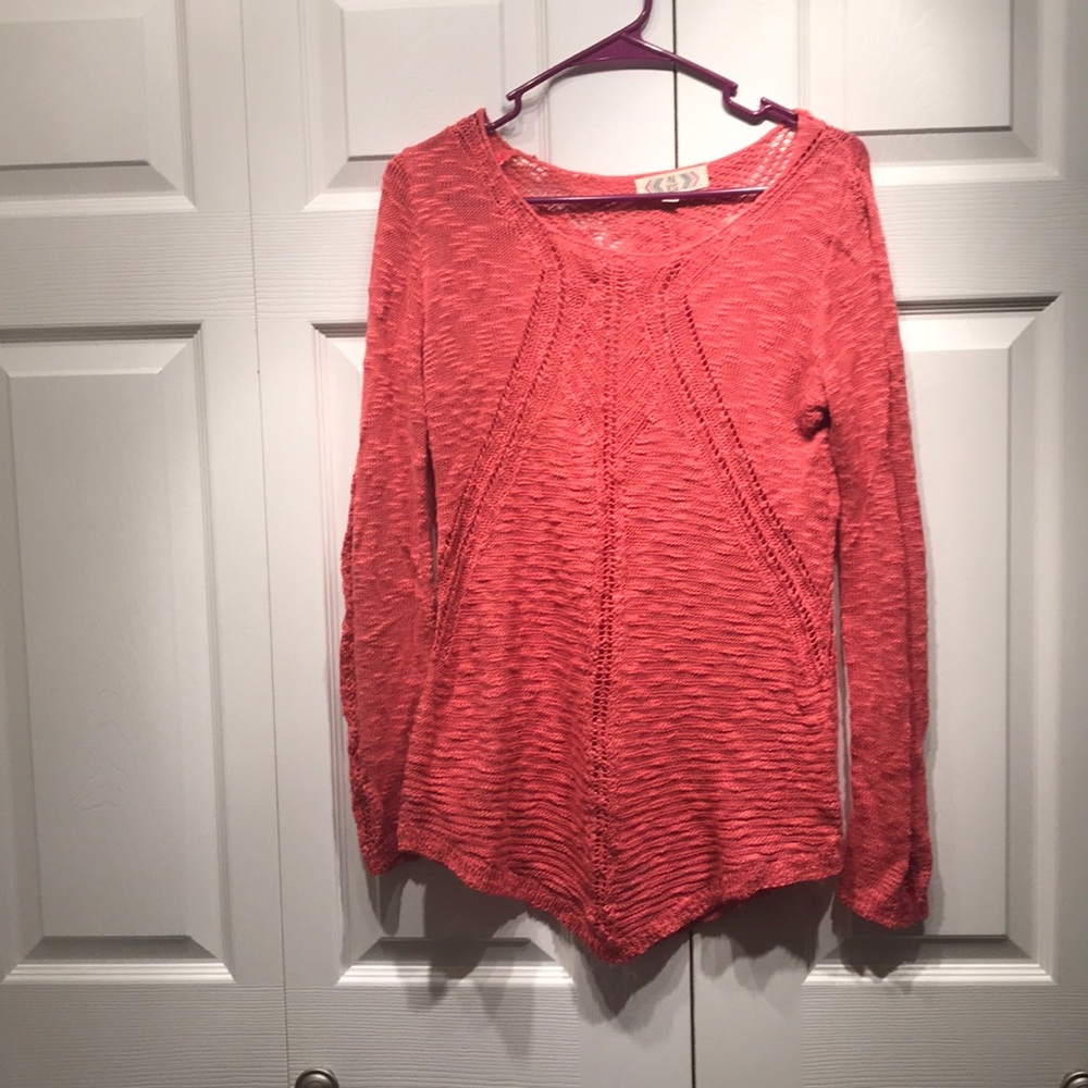 Salmon sweater